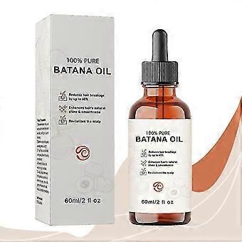 100% Organic Batana Oil For Hair Growth - Strengthens Hair, Reduces Breakage, Enhances Shine - Raw And Pure, Non-greasy - All Hair Types - 60ml
