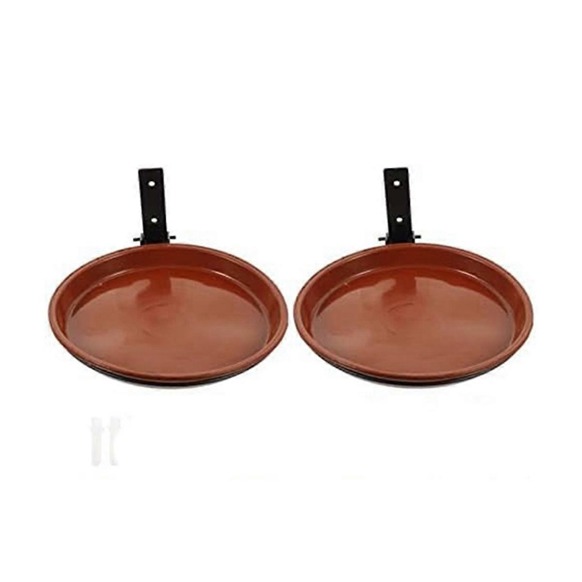 Wall Mounted Bird Feeder Farm Bird Feeder Hanging Bird Bath Container