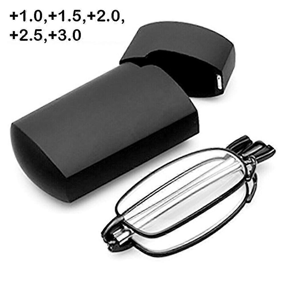 Folding Reading Glasses Magnify Presbyopic Case Unisex Universal 1.5 2 2.5 3.0