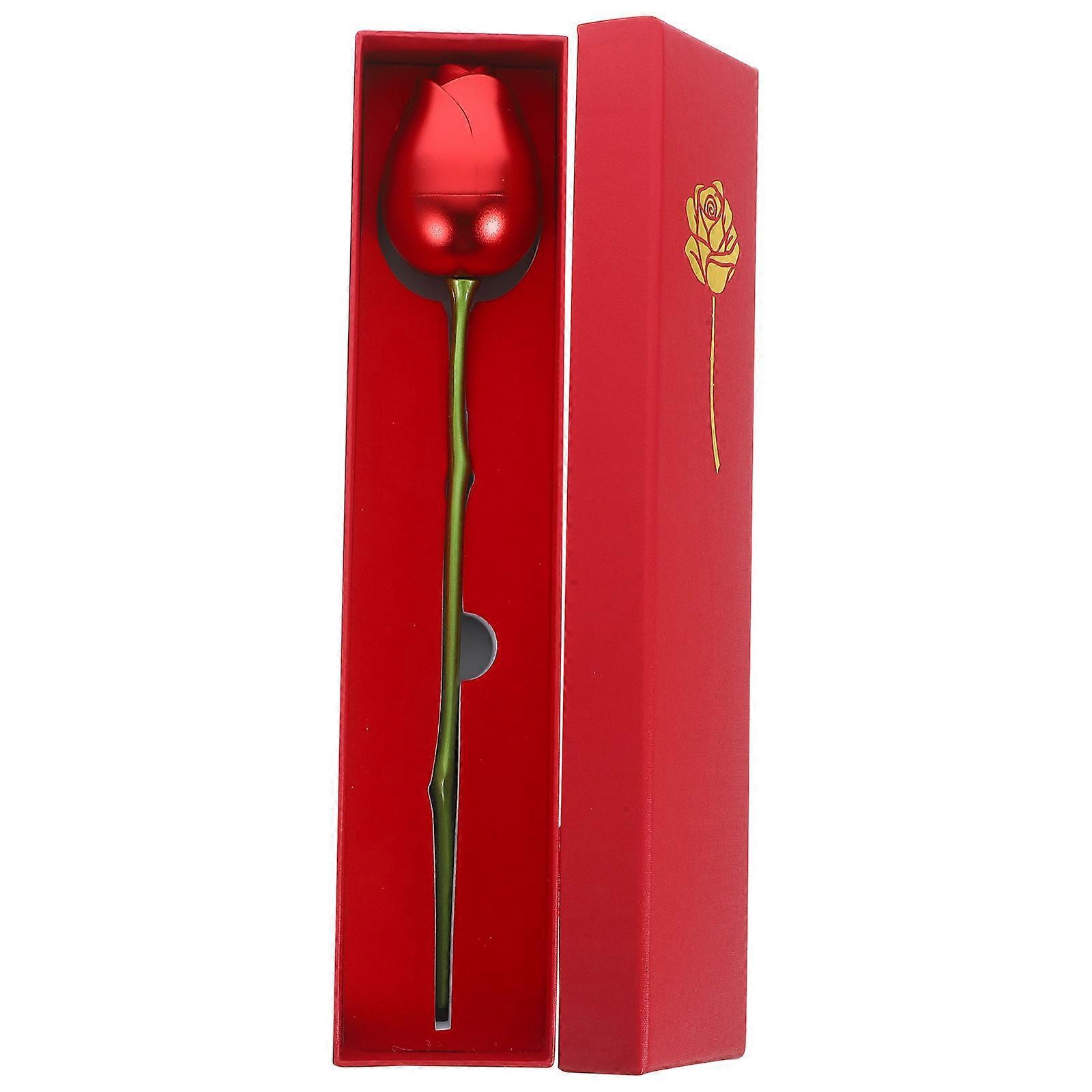 Rose Ring Box for Engagement Ring Storage 2Sets with Flower