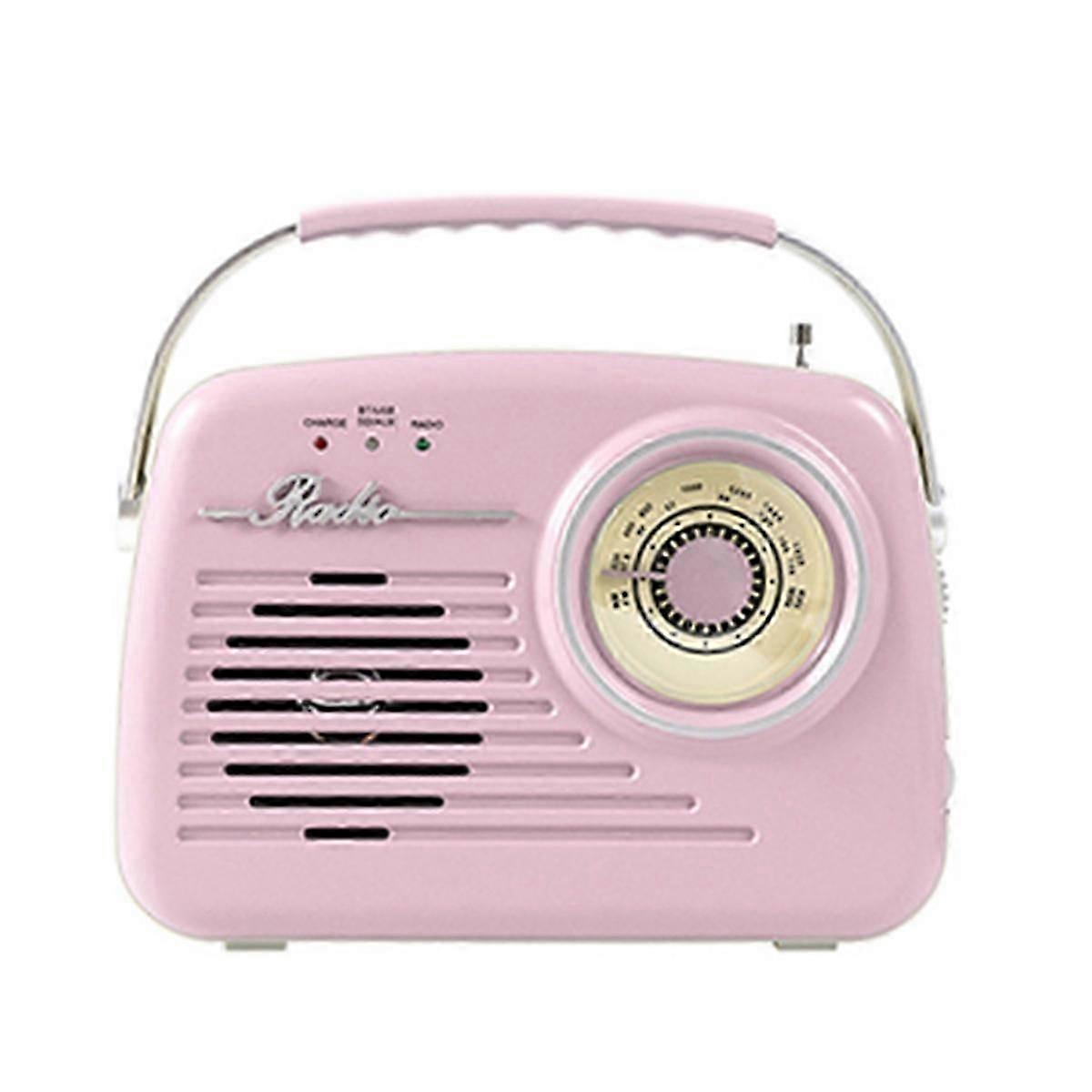 Retro Bluetooth Radio with Vintage Design for Cosy Home and Office Use in the UK