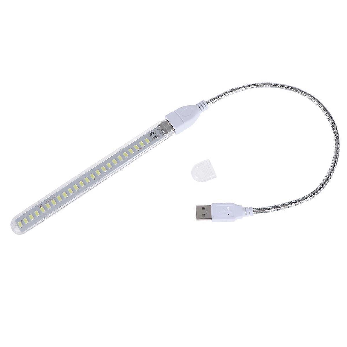 Mini LED Light Table Lamp for Lighting Use 2Pcs White USB Night Light