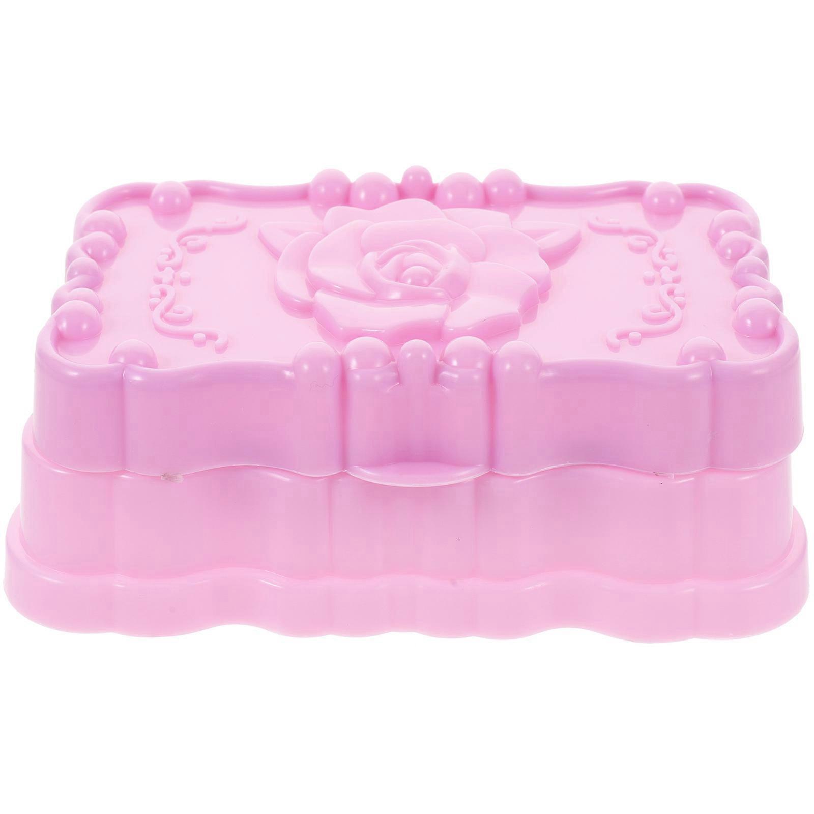 Rectangular Soap Dish Holder Dispenser 2 Pcs Made of Premium Plastic with Draining Feature for Outdoor Use