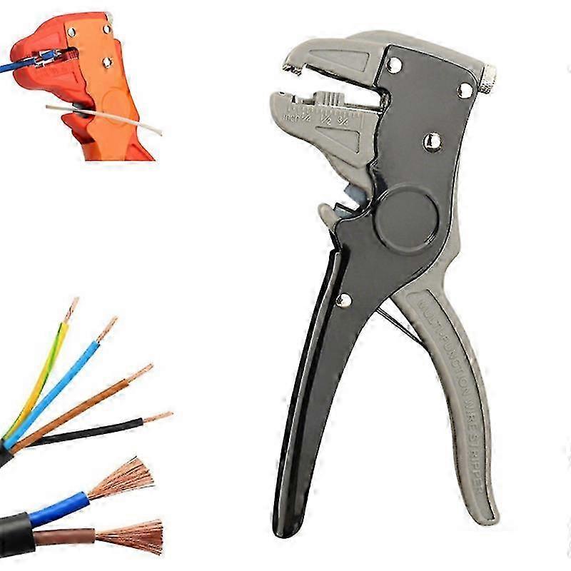 2025 2 In 1 Automatic Quick Strip Quickstriper Wire Striper Self Adjusting Wire Stripper Multifunctional Wire Stripper Crimper Cable