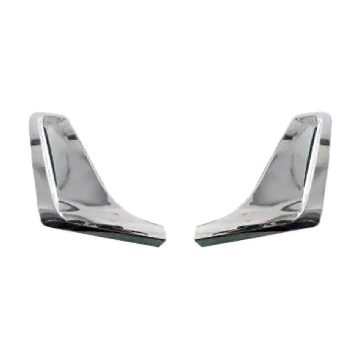 2PCS Side Air Duct Panel Chrome Trim for G12 7 Series
