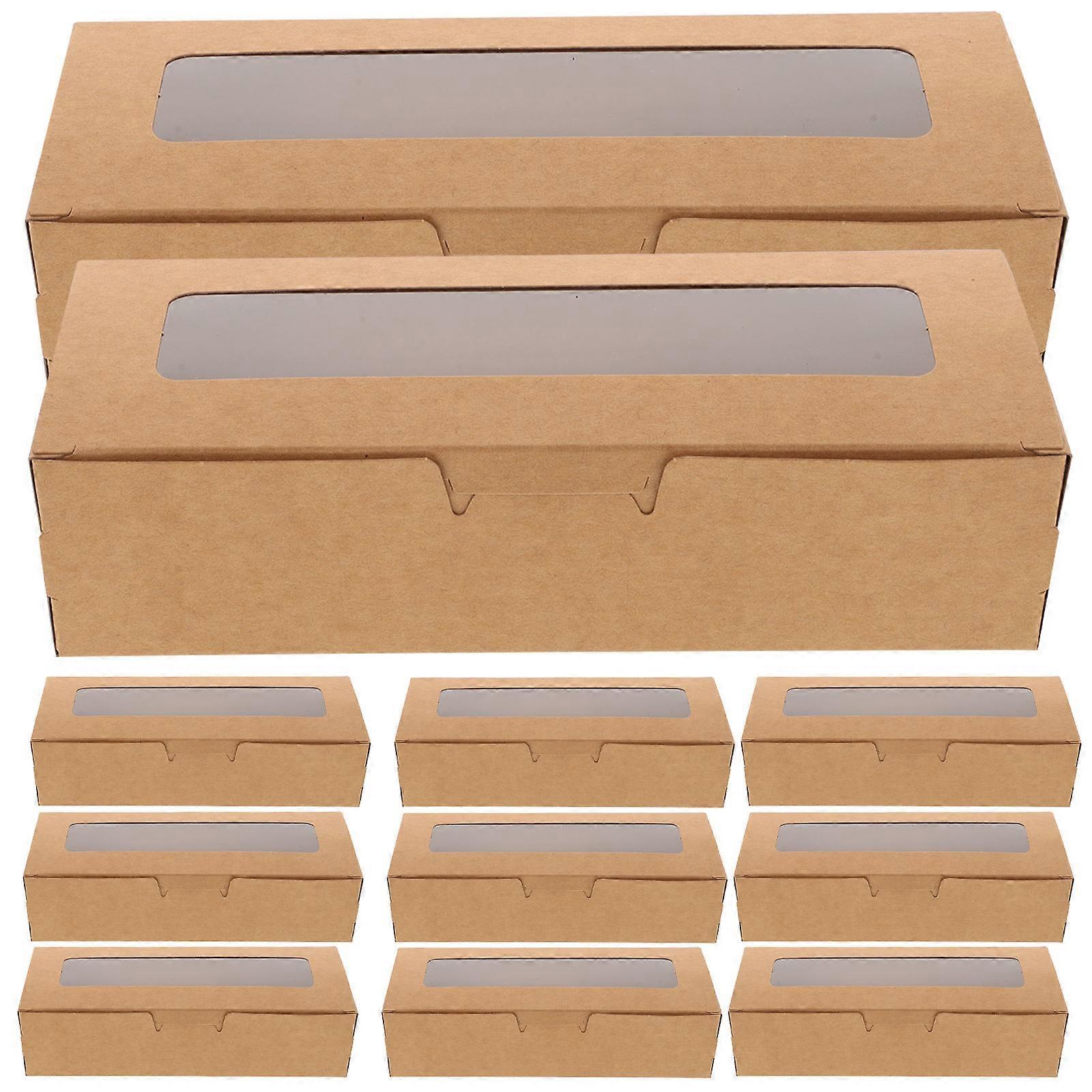 Dessert Boxes Treat Boxes for Cookie Packaging Baking 24Pcs