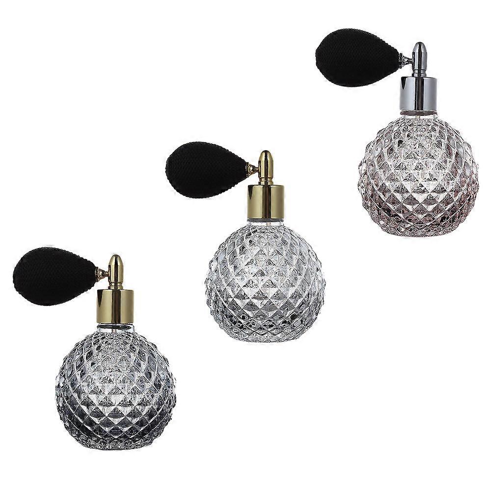 Perfume Bottle Glass Spray for Refill 9Pcs Vintage Style Empty Bottles