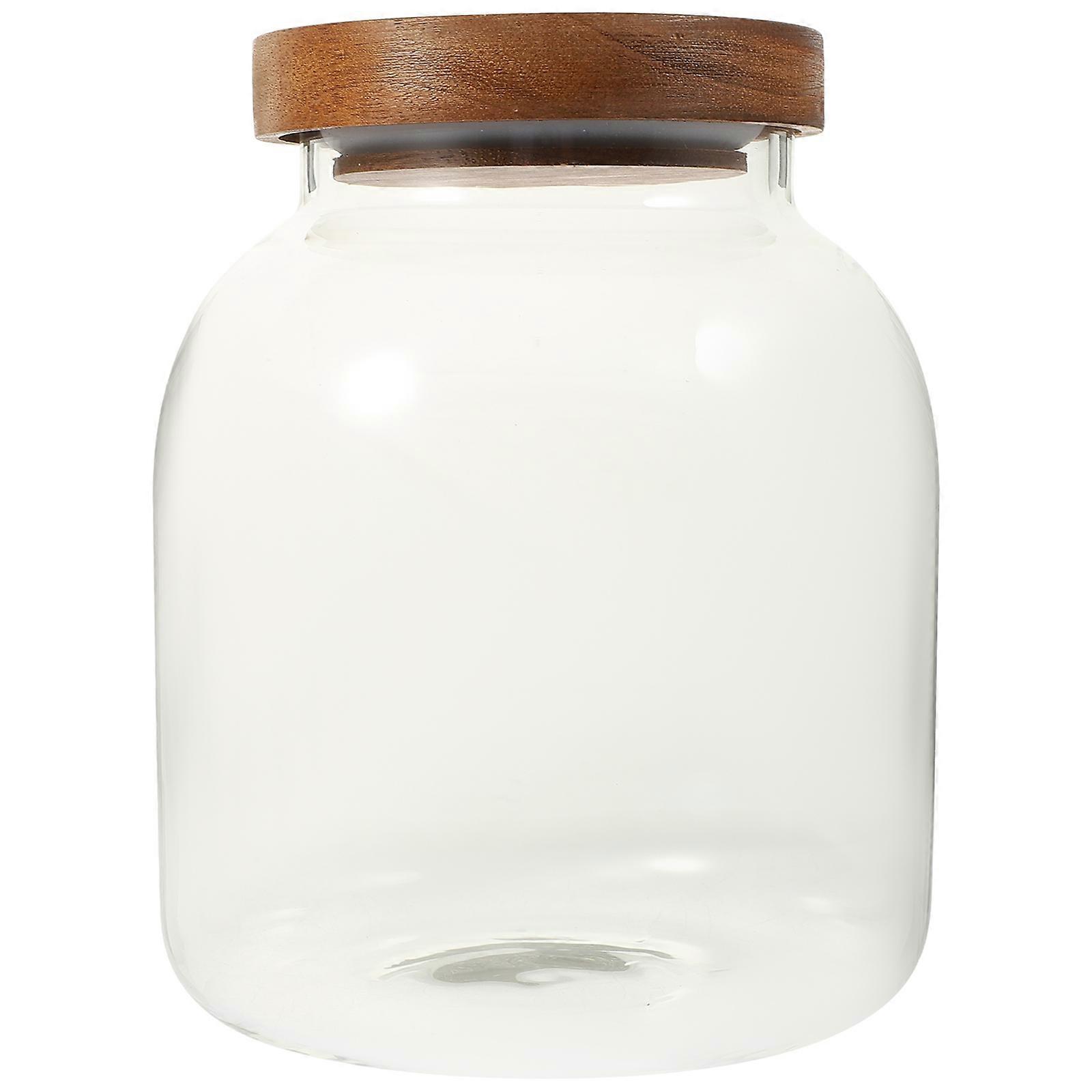 4Pcs Sealing Storage Jar With Cylindrical Shape In Transparent Color For Home Use Decor And Moisture Protection