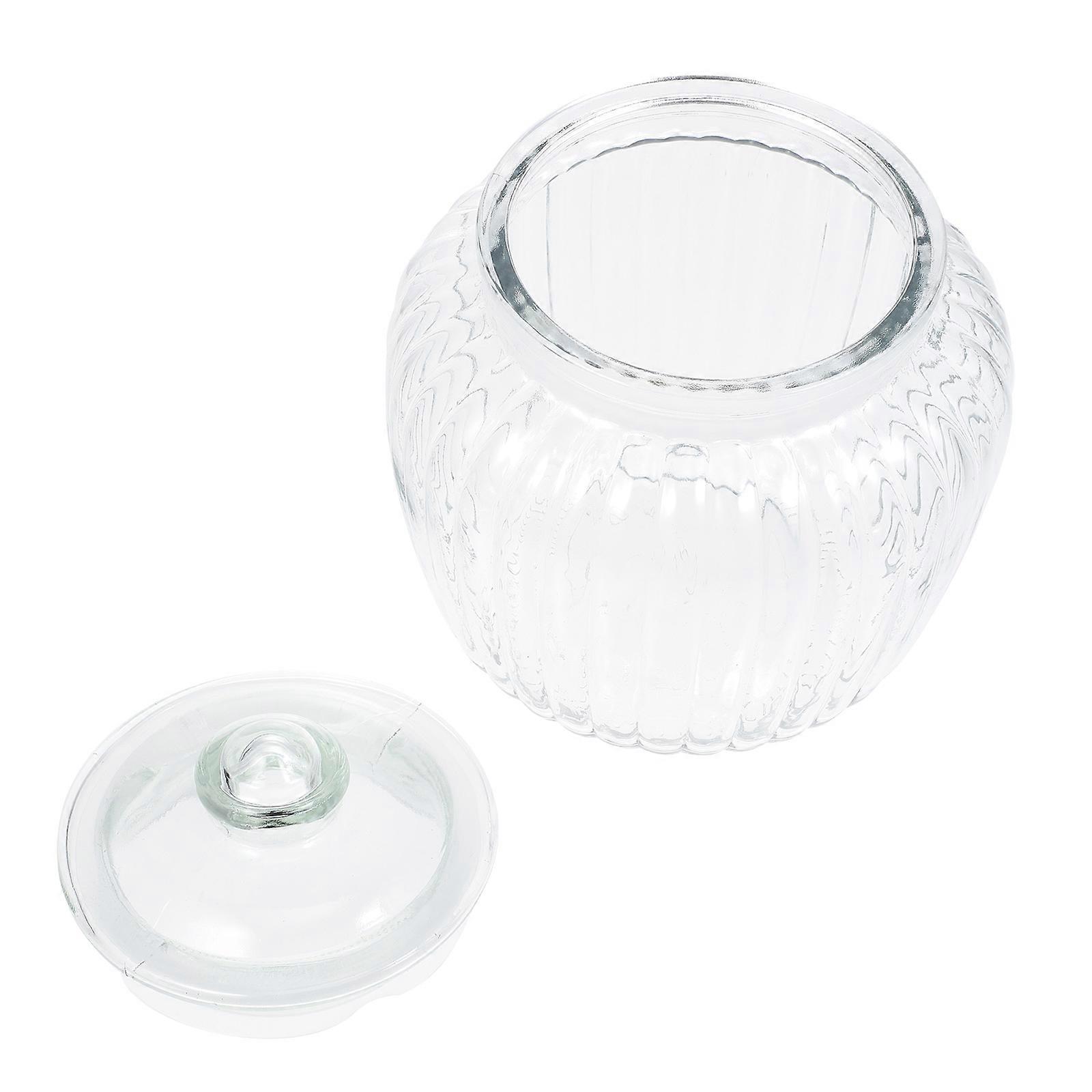 Konservendosen, versiegelte Gläser, Lebensmittelaufbewahrung, wiederverwendbar, vertikale Streifen, 1250 ml, luftdicht, 1 Stück