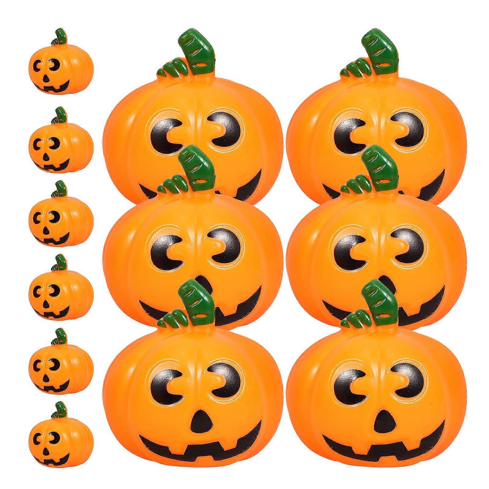Halloween Table Craft Decor with 48Pcs Miniature Pumpkin Figurines