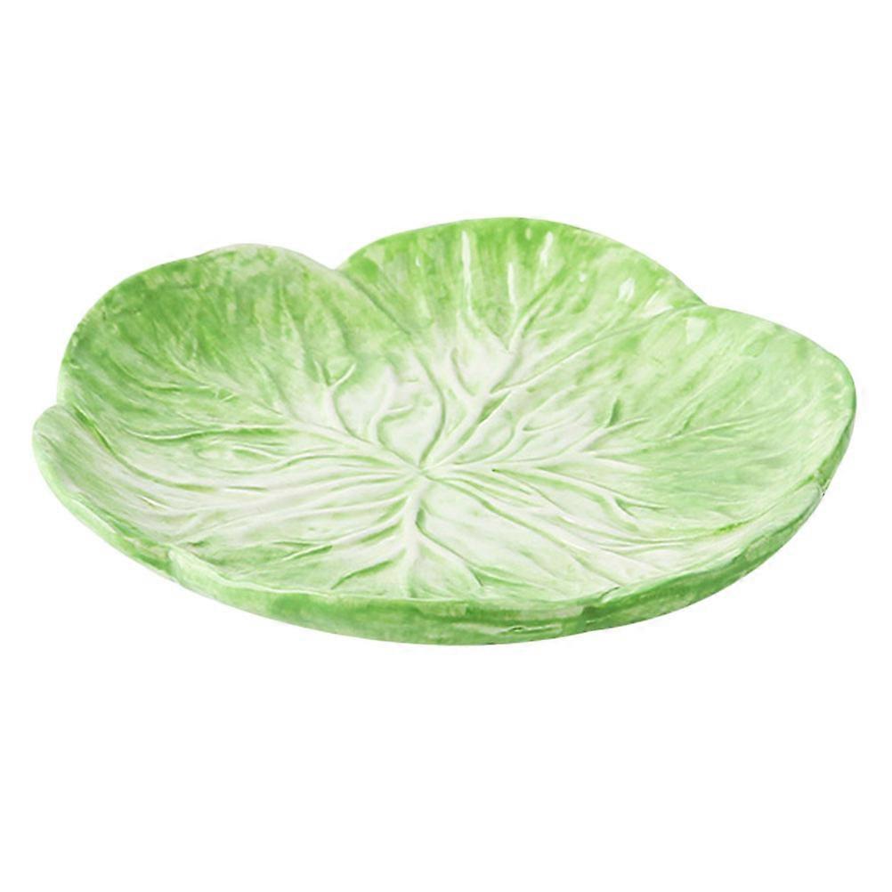 Children Tableware Ceramic Bowl for Storage with Cartoon Cabbage 6Pcs