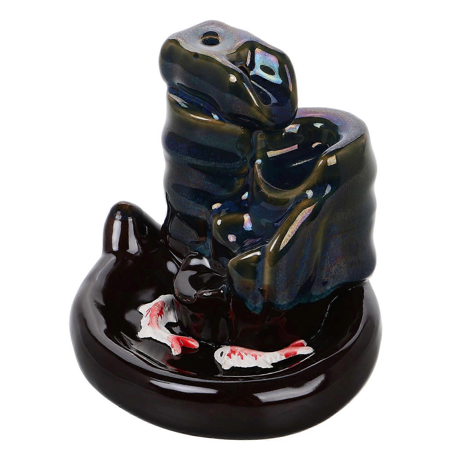 4Pcs Ceramic Incense Burner for Spa Room with Backflow Design