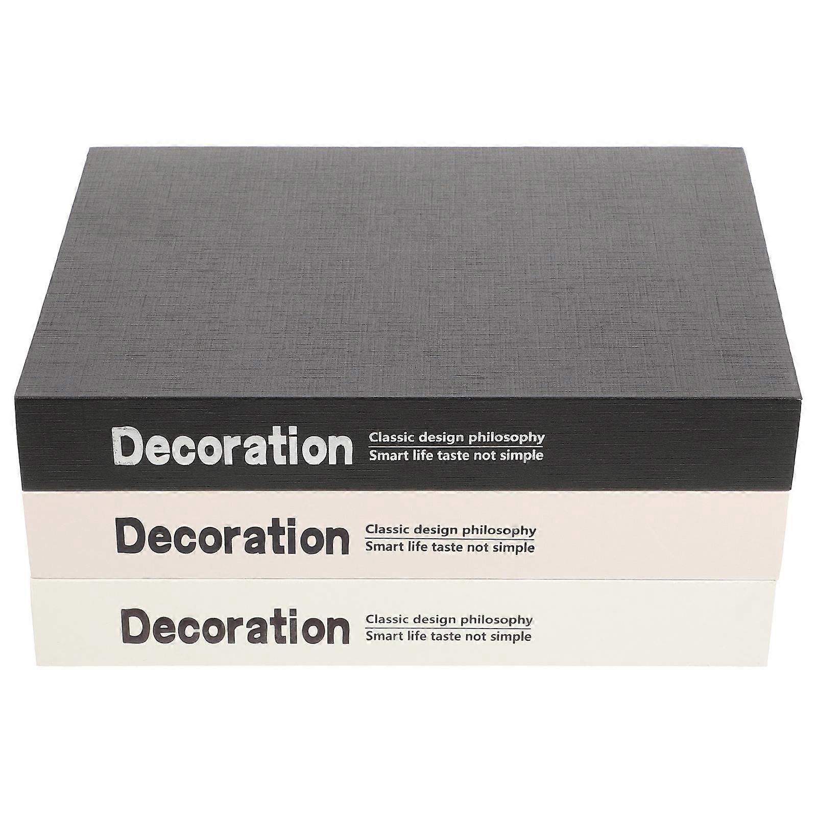 Modern Style Simulation Book Ornament for Decoration 6Pcs Lot