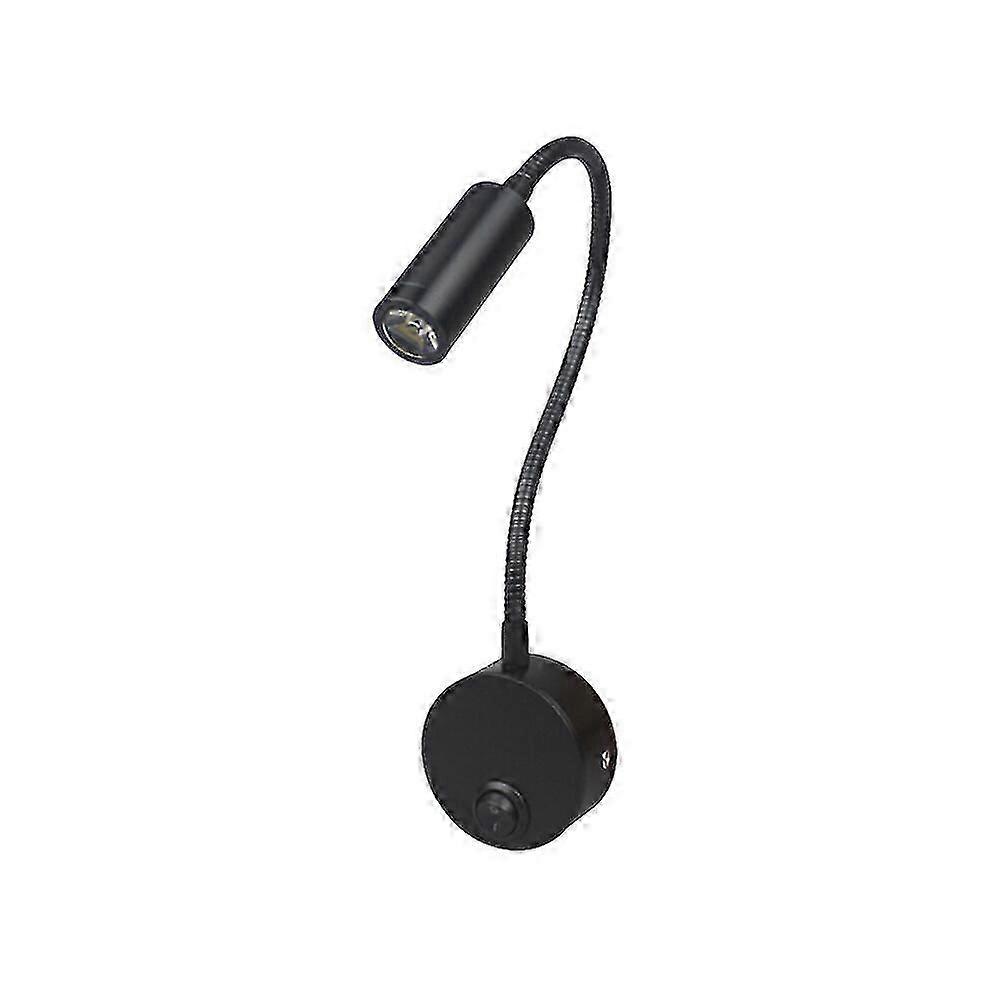 2 Pcs Bedroom Lamp Wall Mounted Reading Lamp Flexible Desk Lamp Gooseneck Lamp