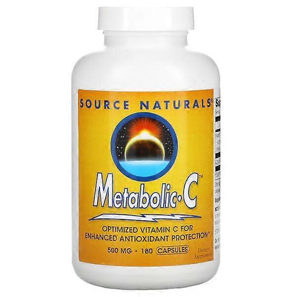 Source Naturals, Metabolic C, 180 Capsules