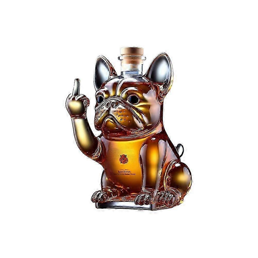 動物ウイスキーボトルデキャンタガラスワインボトルホームバー用ユニークなデザイン