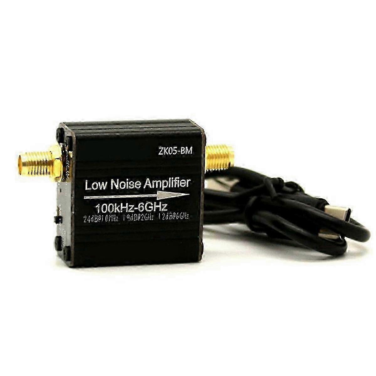 LNA RF Preamplifier Module 100KHz-6GHz 20dB Gain Low Noise Amplifier