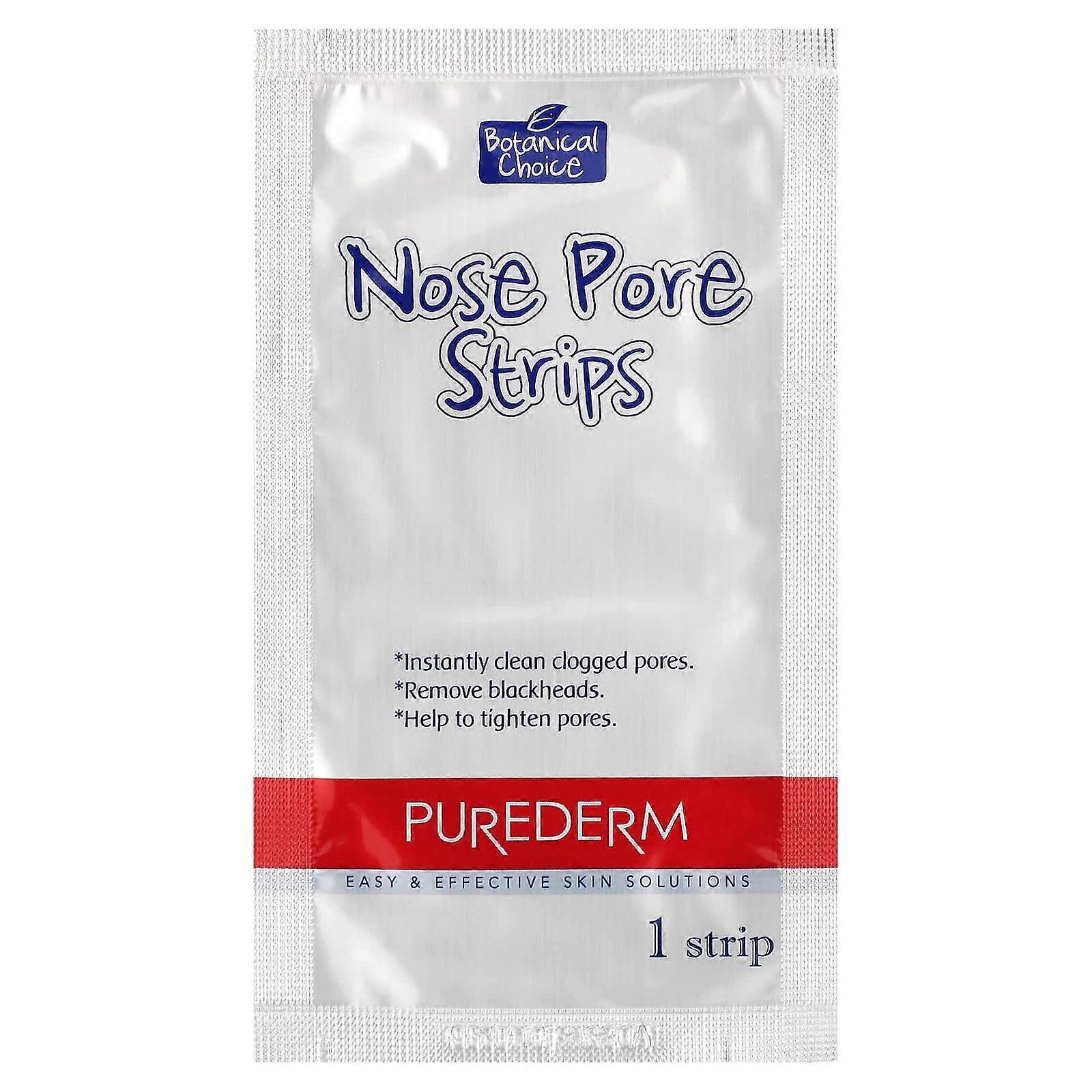Nose Pore Strips, Charcoal , 6 Strips