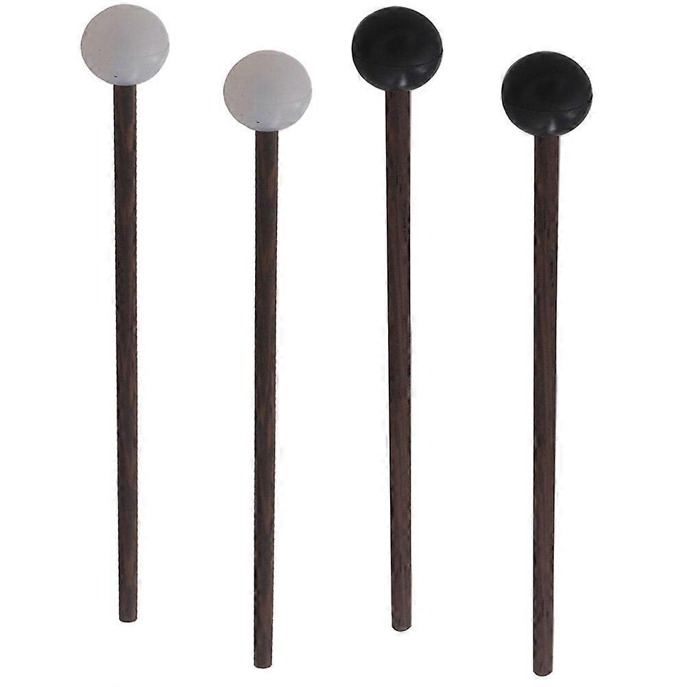 Masteelf 2 pairs of Tongue Drum Mallet Practice Drumsticks Percussion Drumsticks Drum Part