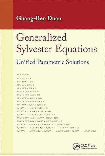Generalized Sylvester Equations Unified Parametric Solutions