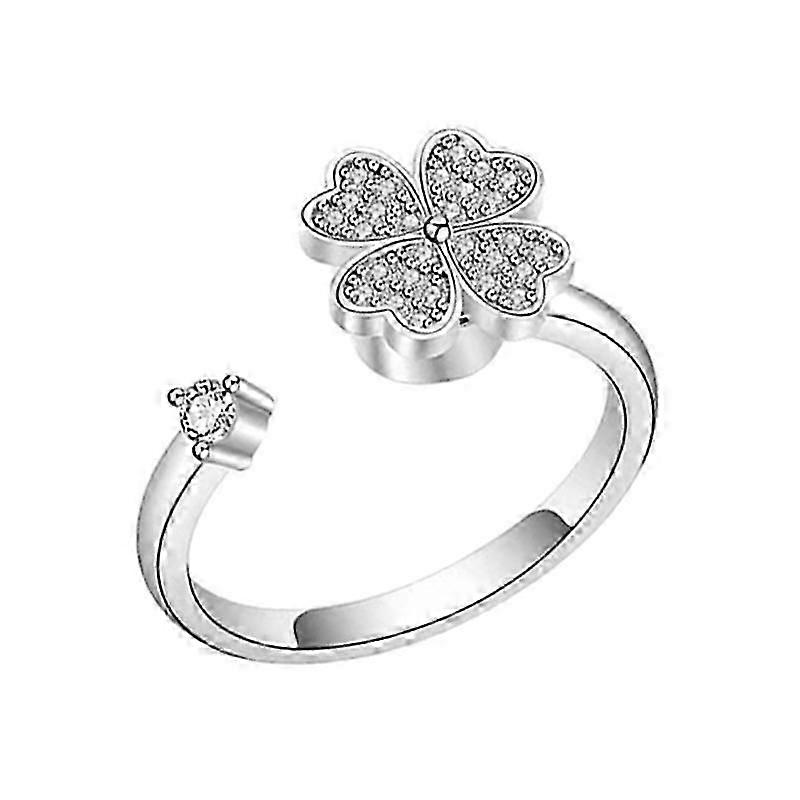 Rotatable Adjustable Rings for Women Men Relax Ring A 2PCS