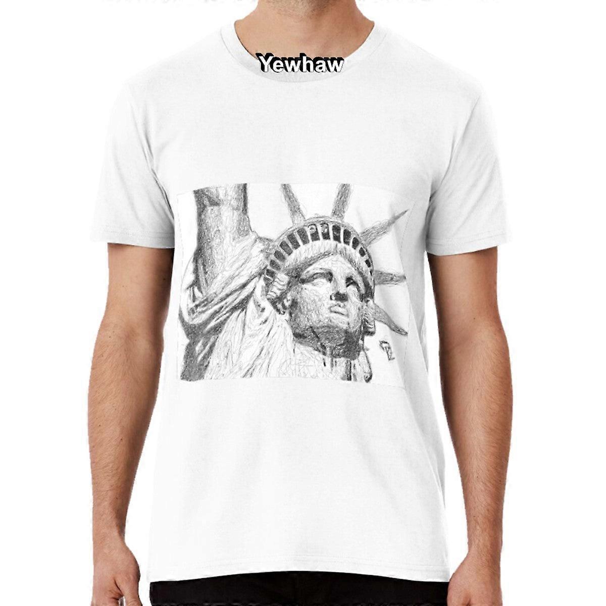 Koszulka Statua Wolności Line Art