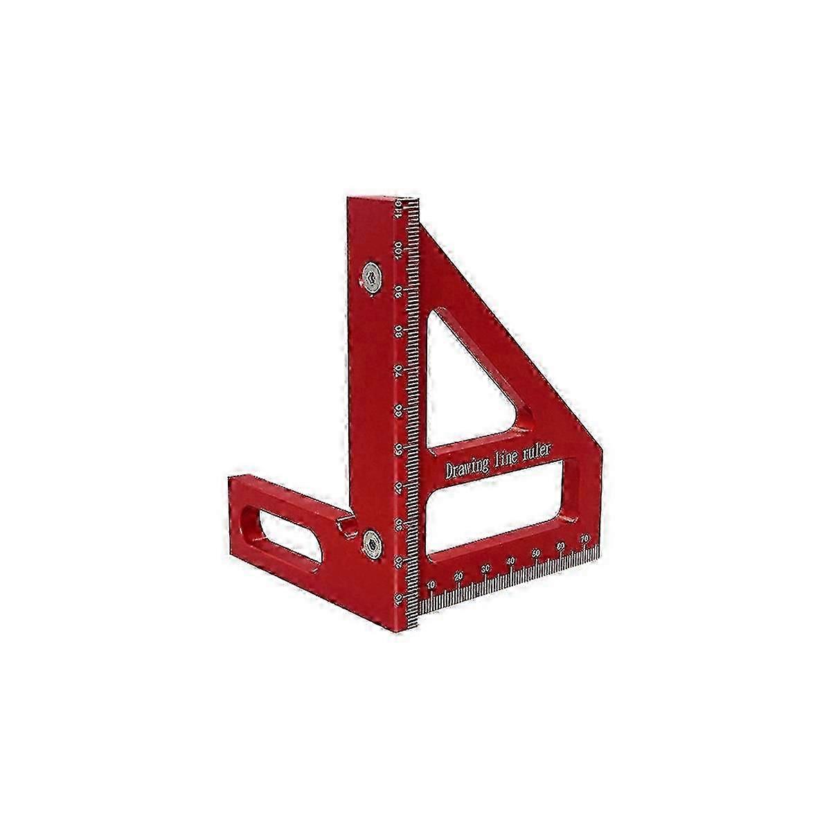 Multi-Angle Metric Woodworking Ruler Line Drawing Ruler Angle Ruler Woodworking Tool Line Drawing T