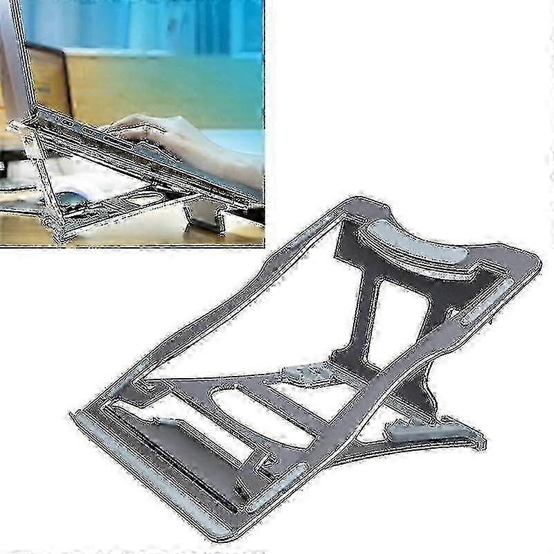 Computer Accessory Sets Aluminum Alloy Cooling Holder Desktop Portable Simple Laptop Bracket Six-stage Support Size: