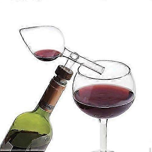 テイスティングの風味と香りを高めるためのエアレーターとデキャンタ