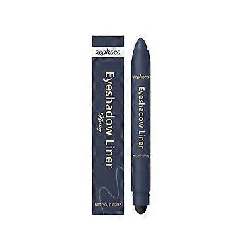 Navy-2g Two-in-One Eyeliner Series: Waterproof, Sweatproof, Smudge-proof, Silky Smooth, Easy to Apply, High-Color Eye Makeup