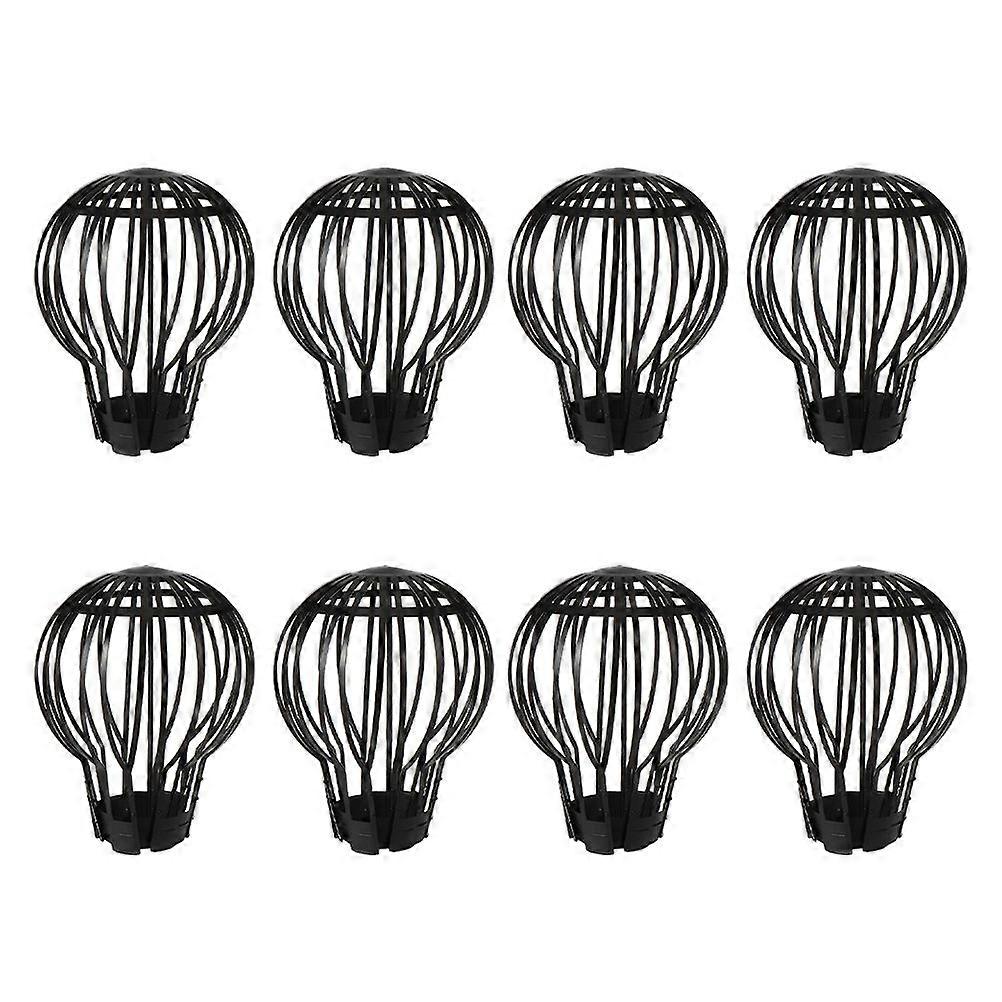 8 Pcs Gutter Guards Leaf Filter Gutter Strainers Roof Downspout Guards Protector