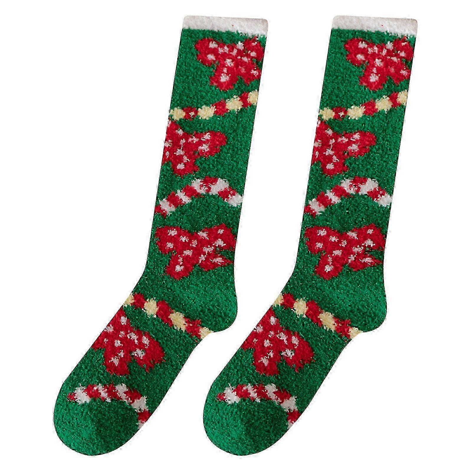Christmas Warmth 1 Pair Soft Fuzzy