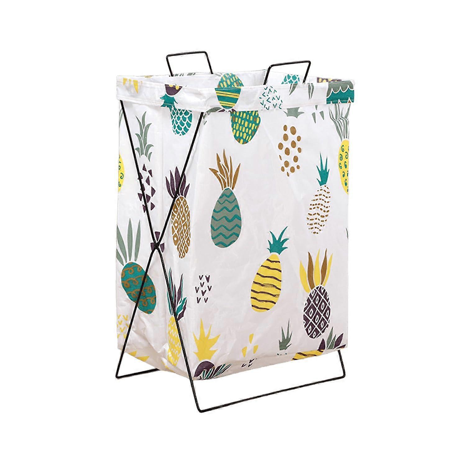 Laundry Basket Large Foldable Hamper With Handles, 38 x 26 x 52 cm, Storage Box For Clothes Towels Toys, Model A