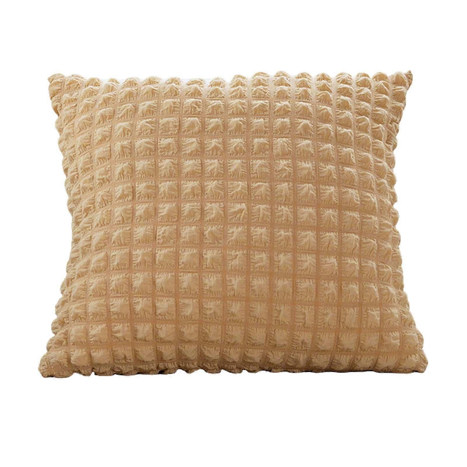 Throw Pillow Soft Plush 45x45cm, Decorative Cushion For Sofa And Bed, Square Cushion Cover, Cozy Support