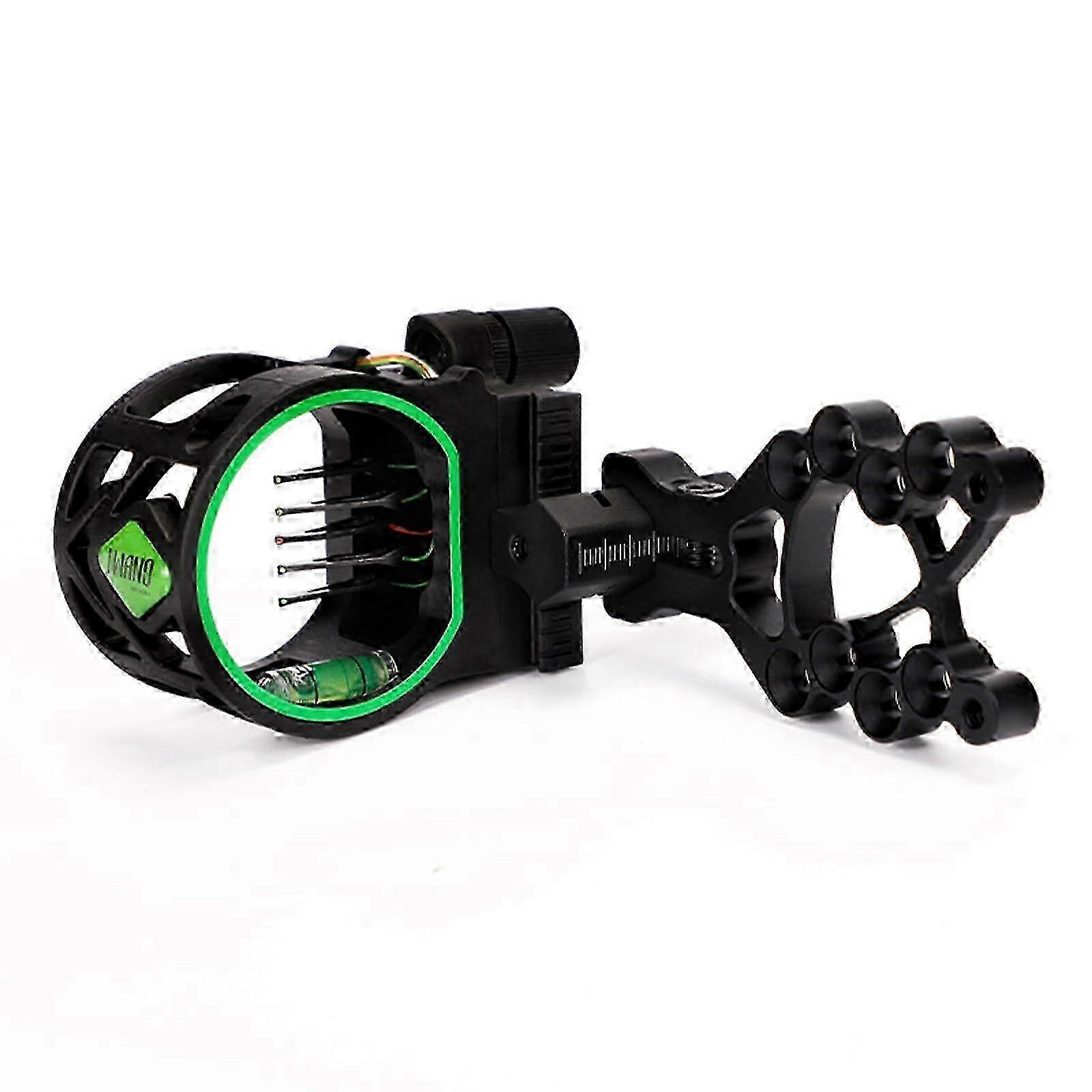 5 Pin Compound Bow Sight, Archery Bow Sight, LED Bow Sight Light, Alloy Adjustable Micro 2025