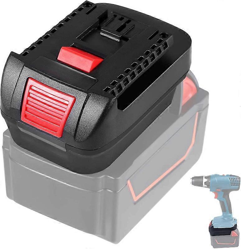 Adapter For Dewalt For Milwaukee 18V Li-ion Battery to For Bosch 18V Power Tools