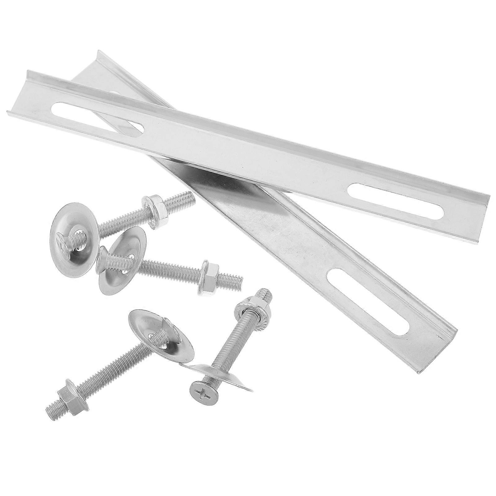 Universal Bottom Mounting Plate Bracket for Secure Motorcycle Luggage Transport