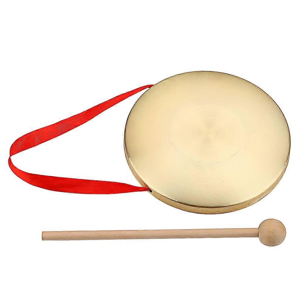Percussion Instruments Gong Instrument for Home Use 1Set Gong with Mallet