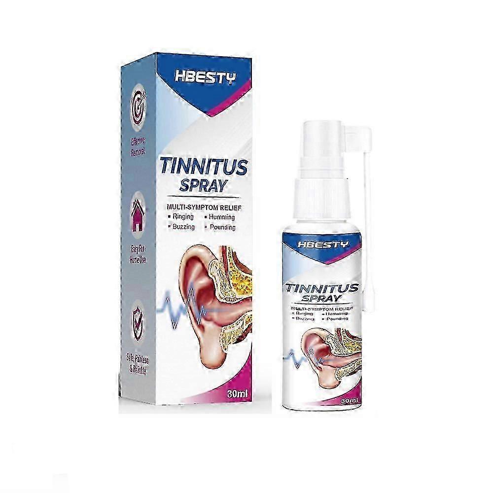 1-3x 2024 Tinnitus Spray Ear Ringing Relief Relieving Hearing 30ml