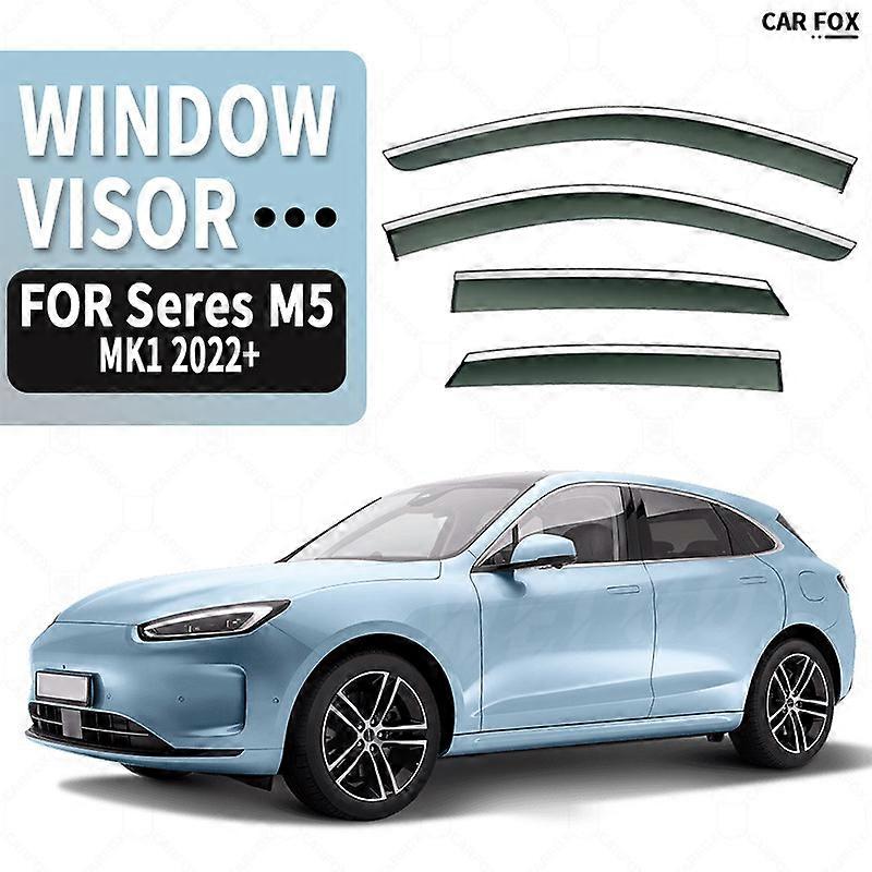 For SERES 5 M5 2022+ Window Visor Vent Shades Ventvisor Wind Deflectors Visors Rain Guard Shades Visor