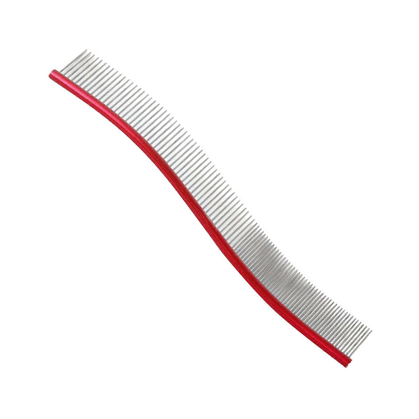 מסרק טיפוח כלבים לגור חיות מחמד מסרק לכלבים חתלתול בעלי חיים קטנים שפיכת כלי להסרת פרווה אביזר טיפוח אדום