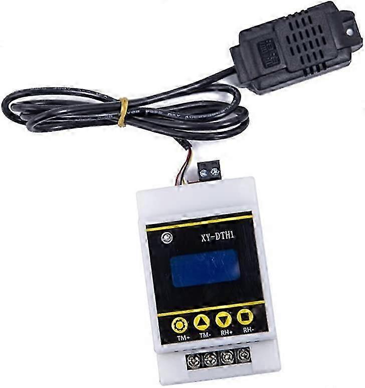 10A Temperature Controller with LCD Screen and Dual Channel Relay