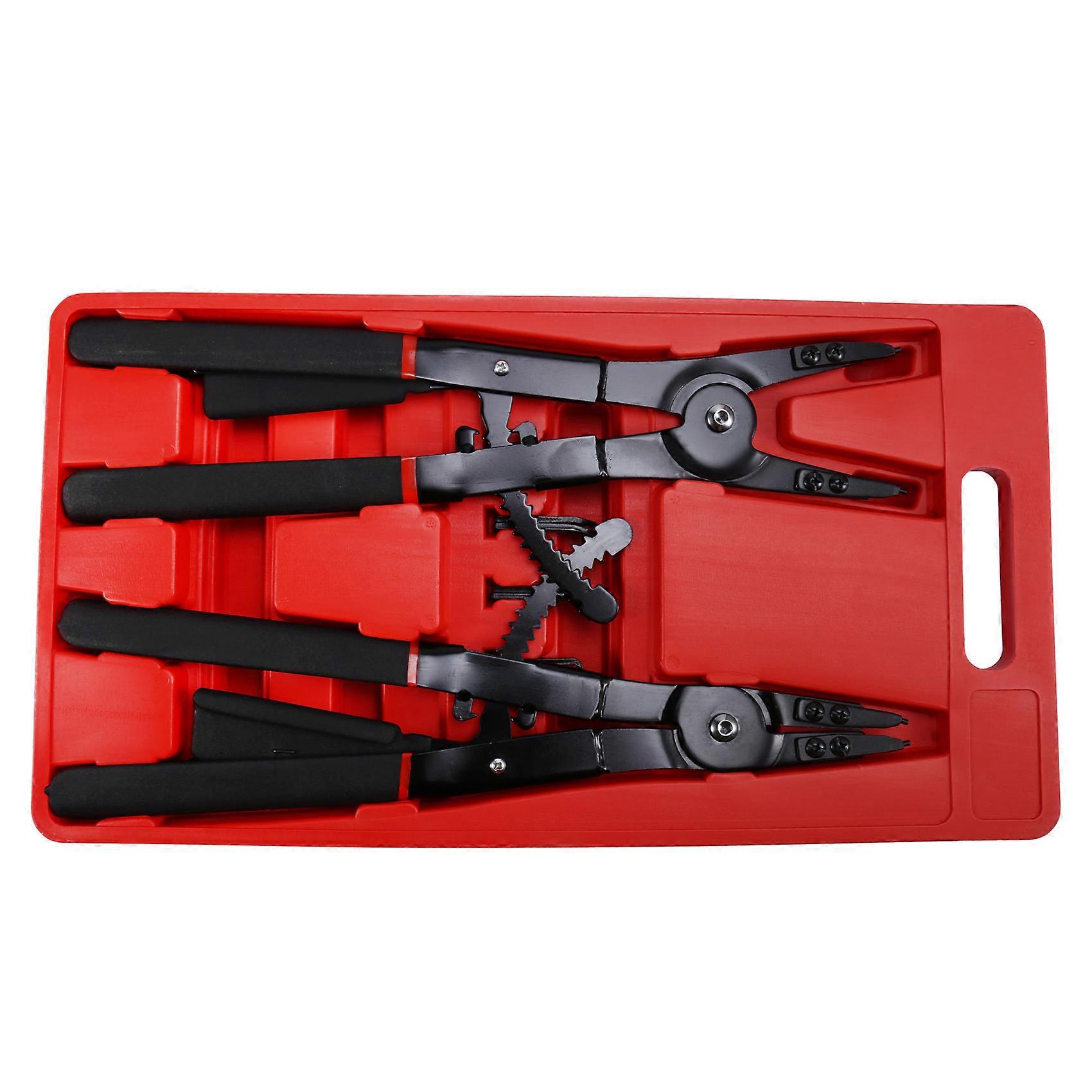 Retainer Pliers Circlip Pliers Inner Buckle Pliers Replaceable Fixed Ring Pliers Auto Protection Pliers
