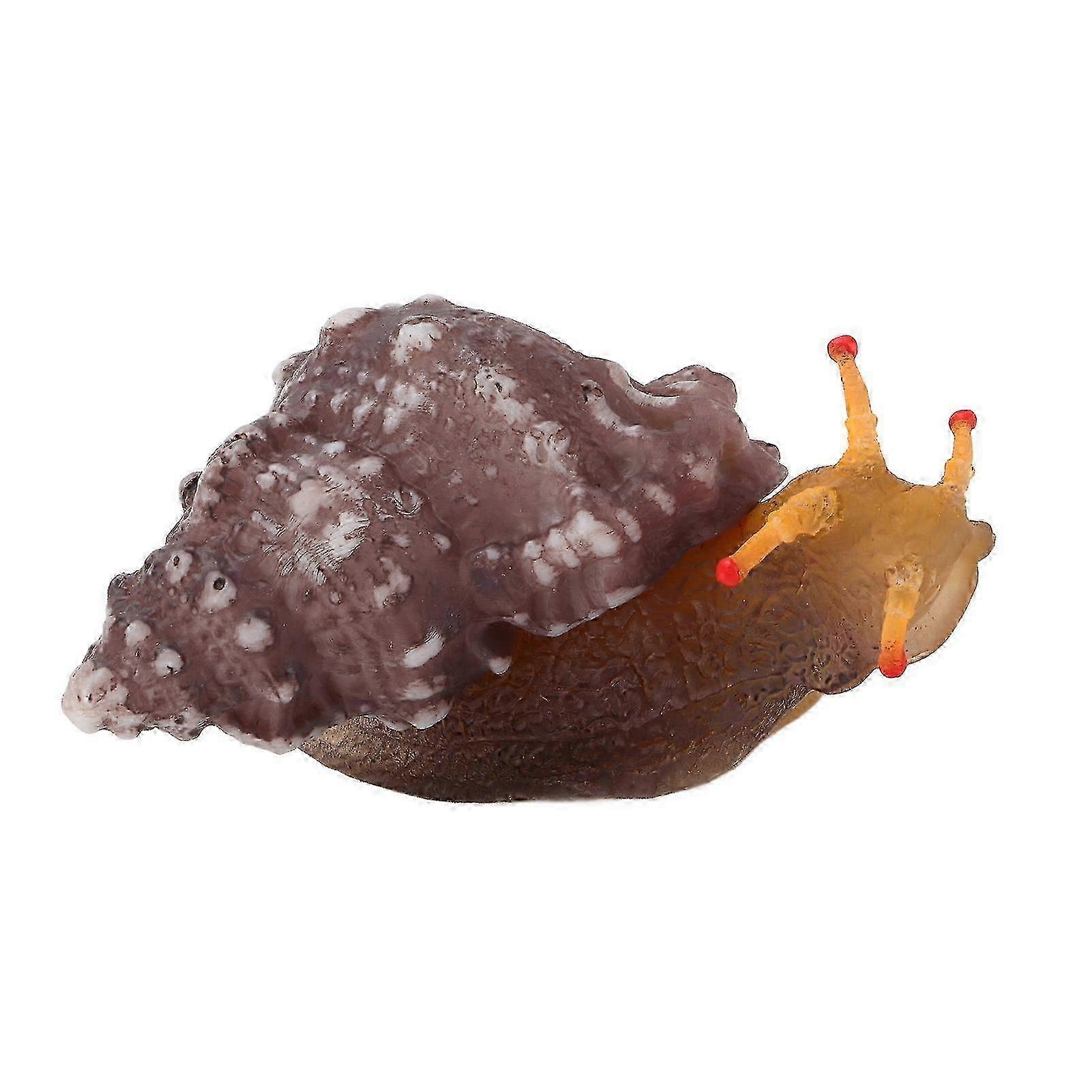 2025 Simulation Snail  Luminous Aquarium Decortion Rubber Artificial Snail for Fish Tank Aquarium