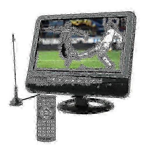 w 9.5 Inch Tft Lcd Color Portable Analog Tv With Wide View Angle-j