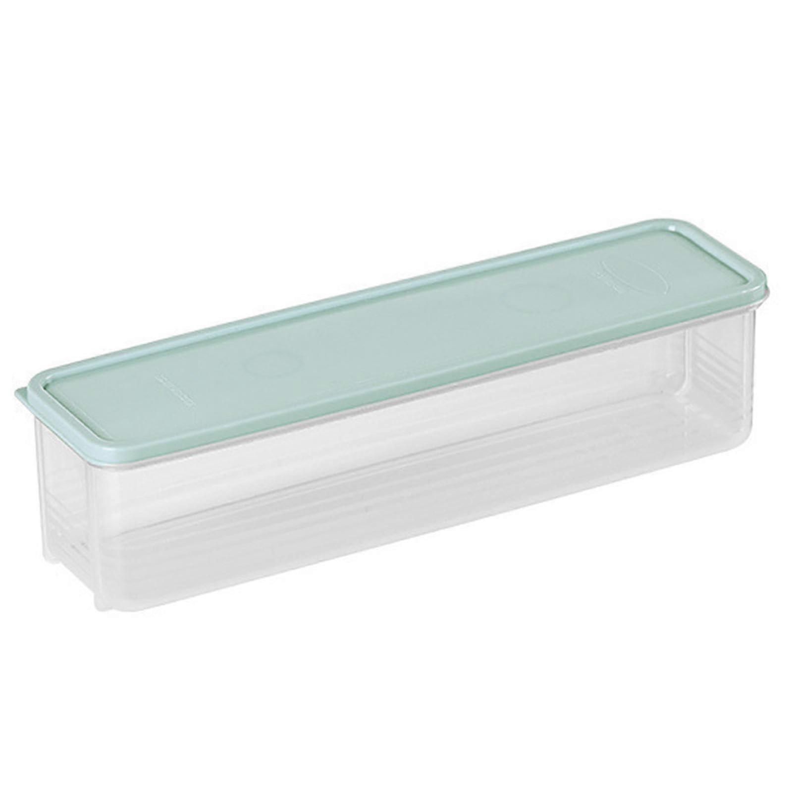 Spaghetti Noodle Container - Clear Food Grade Storage Box, Stackable Freezable Design, Large Capacity for Pasta and Macaroni