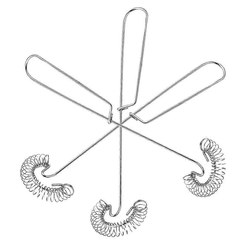 Egg Beater Stainless Steel Whisk Spring Coil for Kitchen Use 3Pcs