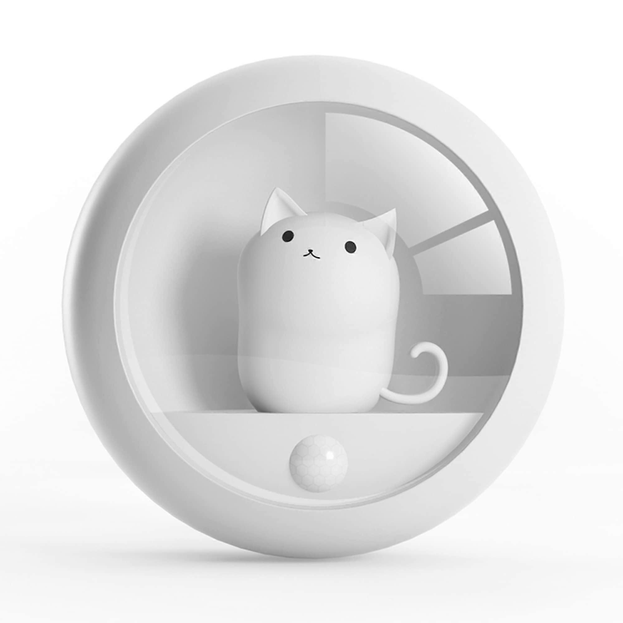 Motion Sensor Night Light Rechargeable LED with Adjustable Brightness for Bedroom Closet Hallway