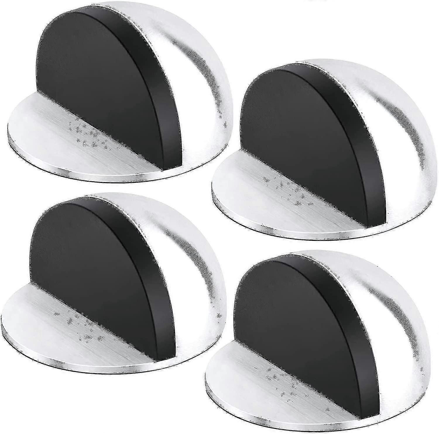 4-Pack Self-Adhesive Door Stoppers for Floors