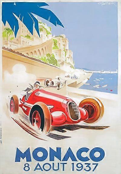 Monaco 1937Jigsaw Puzzle Brain Teaser EB 2507